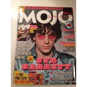 Mojo Magazine Syd Barrett Tribute Santana Free CD The Smiths June 2016 UK